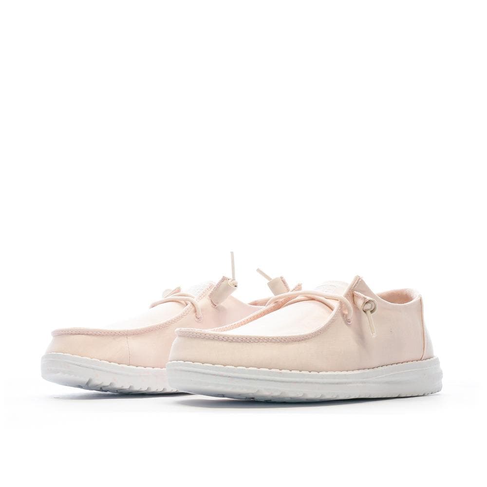 Chaussures Rose Femme Hey Dude Wendy Slub Canvas 6