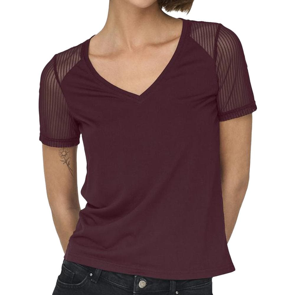 T-Shirt Marron Femme JDY Stinne 1