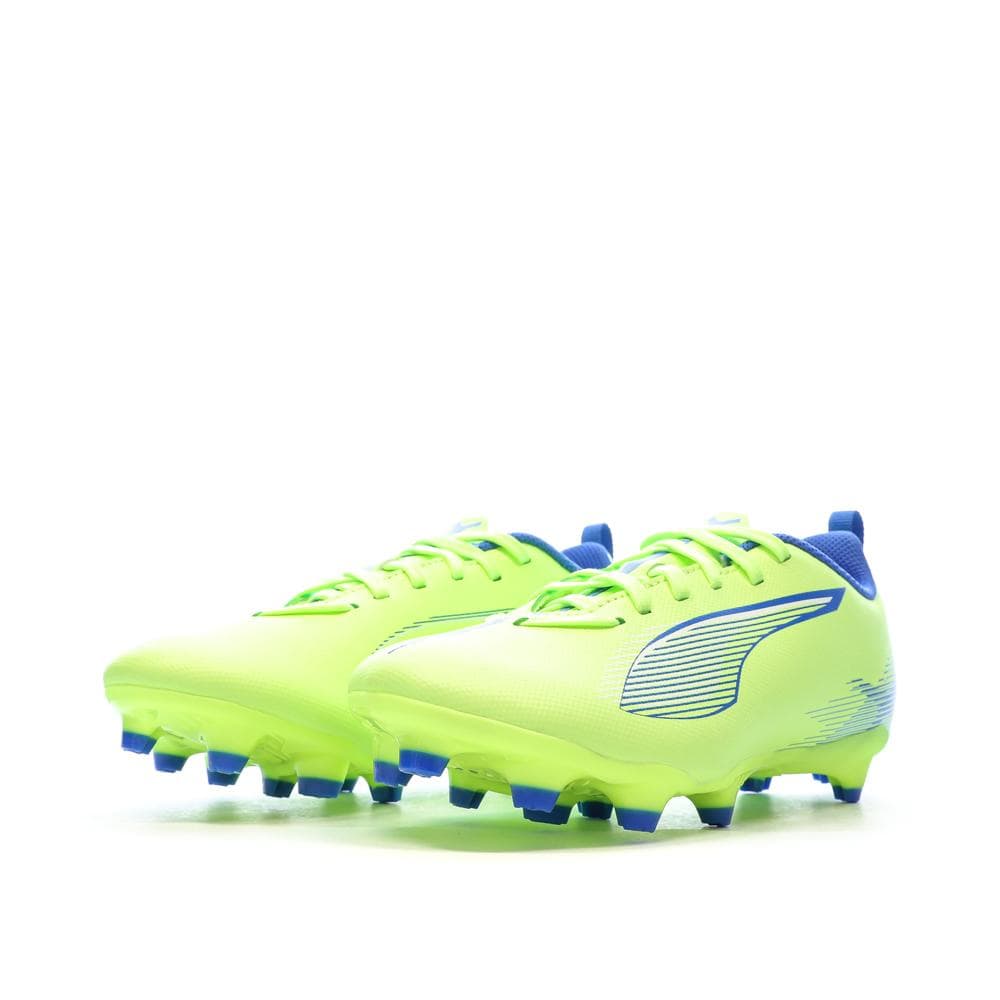 Chaussures de football Jaune Fluo Garçon Puma Ultra 5 Play FG/AG 6