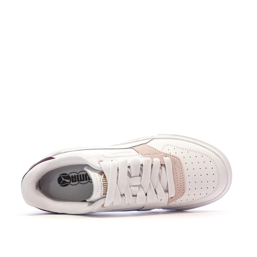 Baskets Blanches Fille/Femme Puma Cali Court Match 4