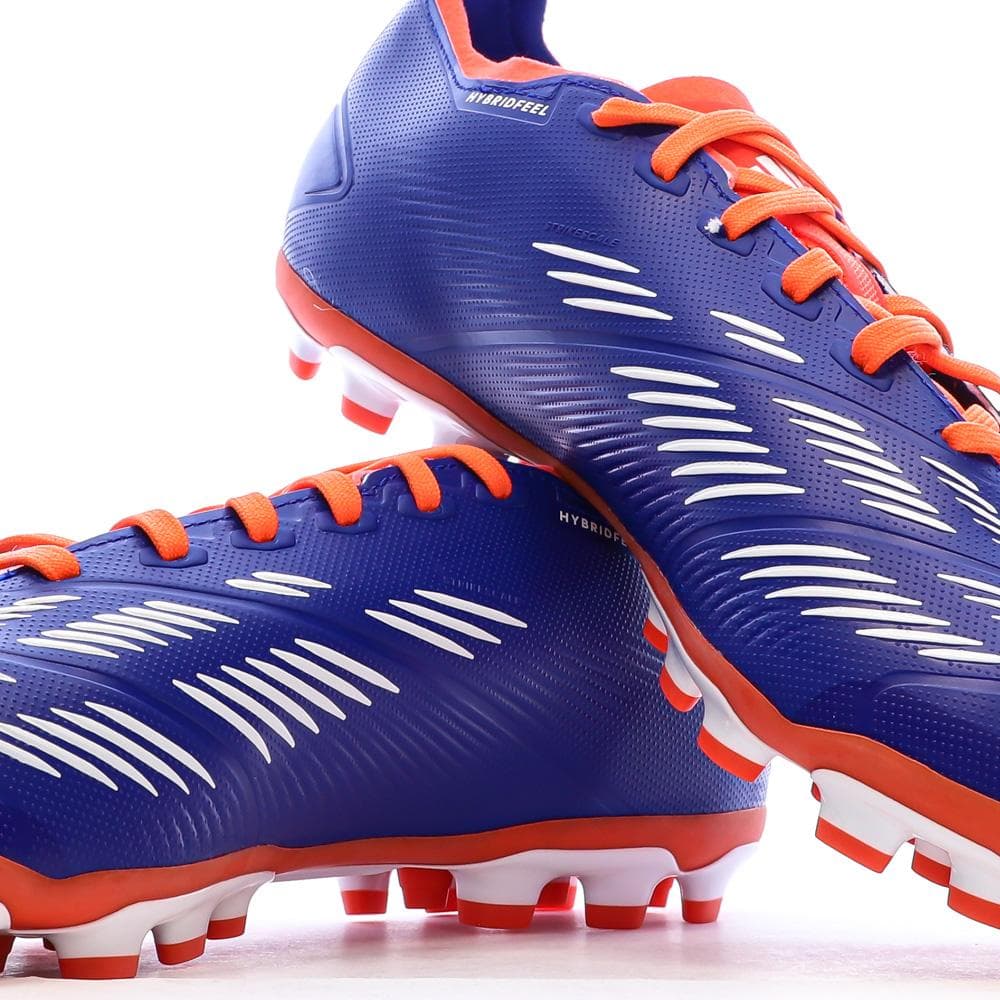 Chaussures de Foot Bleu Homme Adidas Predator League 2G/3G AG 7
