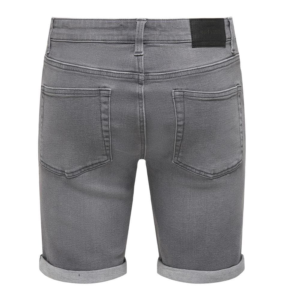 Short en Jean Gris Clair Homme Only & Sons Sply 2