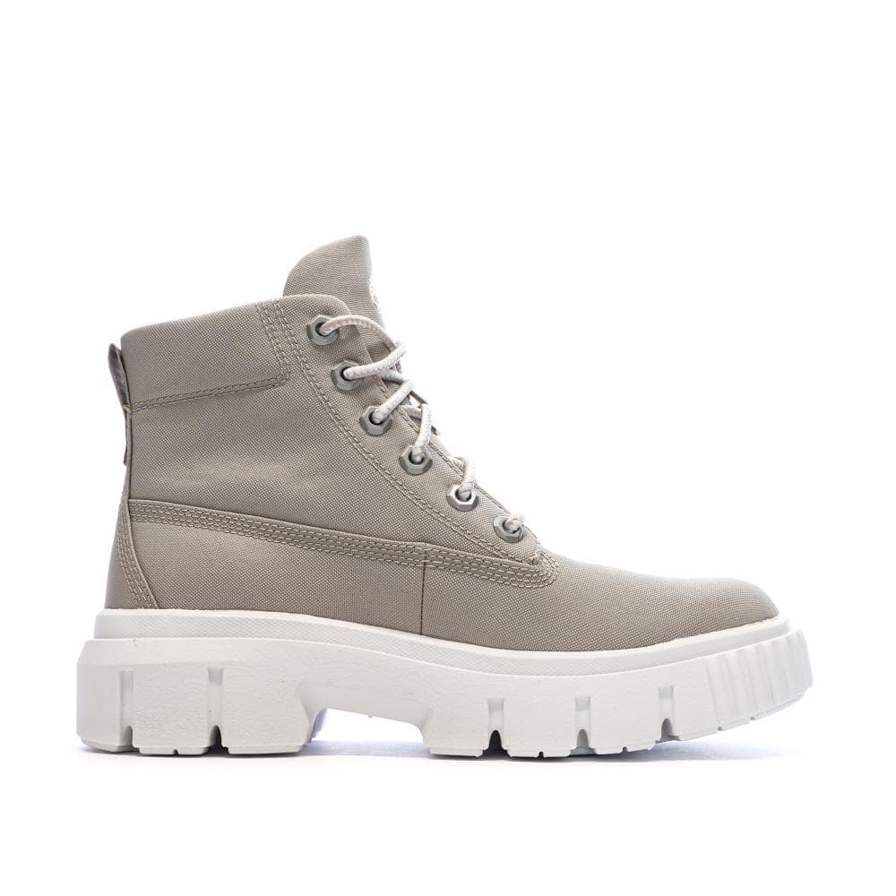 Bottines Beige Femme Timberland Greyfield Mid Lace Up 2