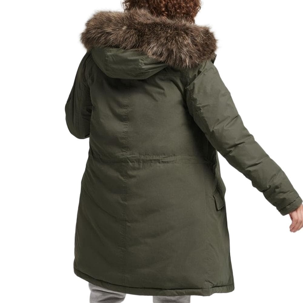 Parka Kaki Femme Superdry Vintage Down Everest 2