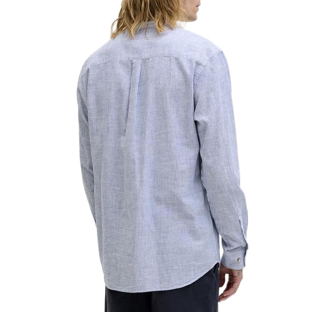 Chemise Bleu/Blanche Homme Jack & Jones Jjesummer 2
