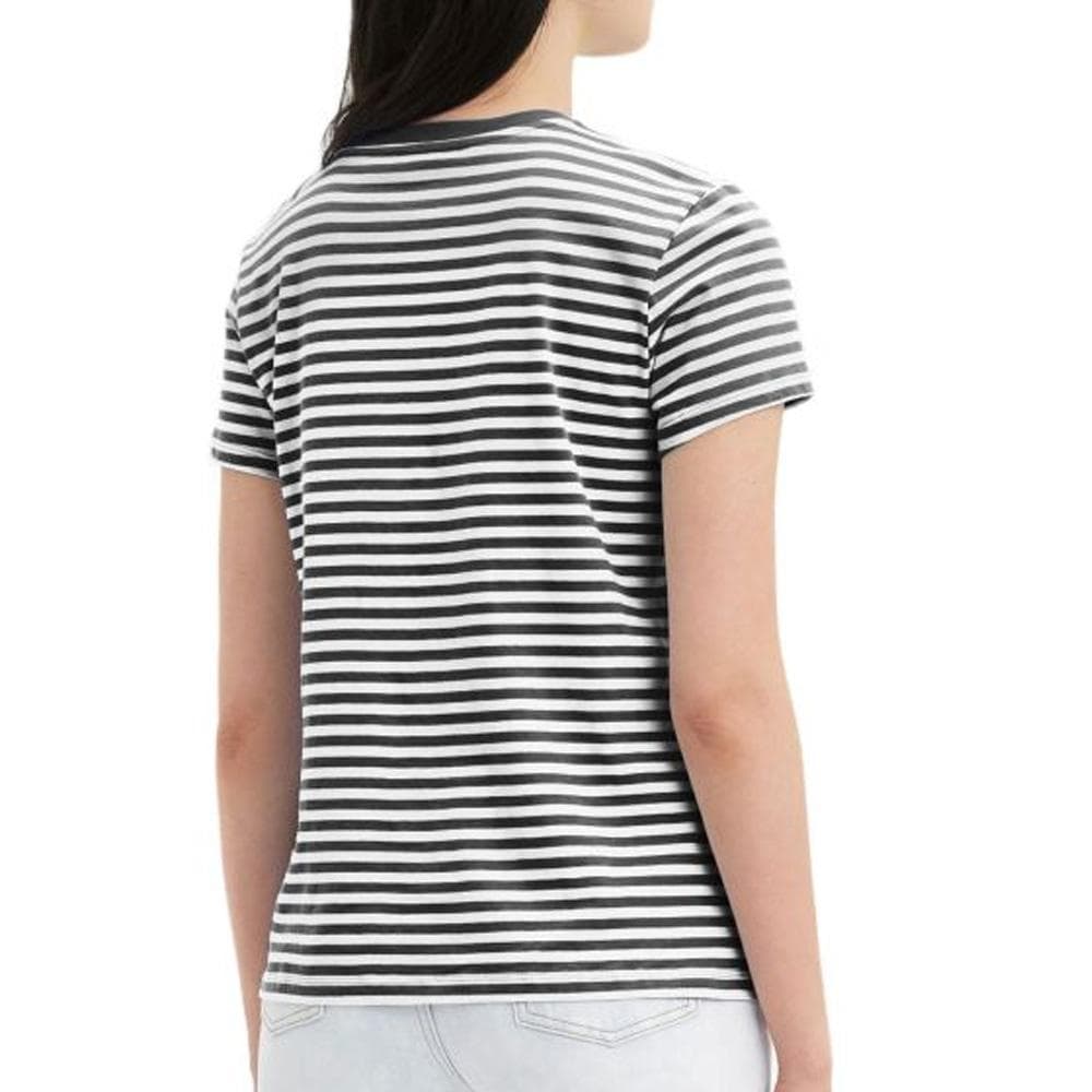T-Shirt Noir/Blanc Femme Levi's Perfect 2