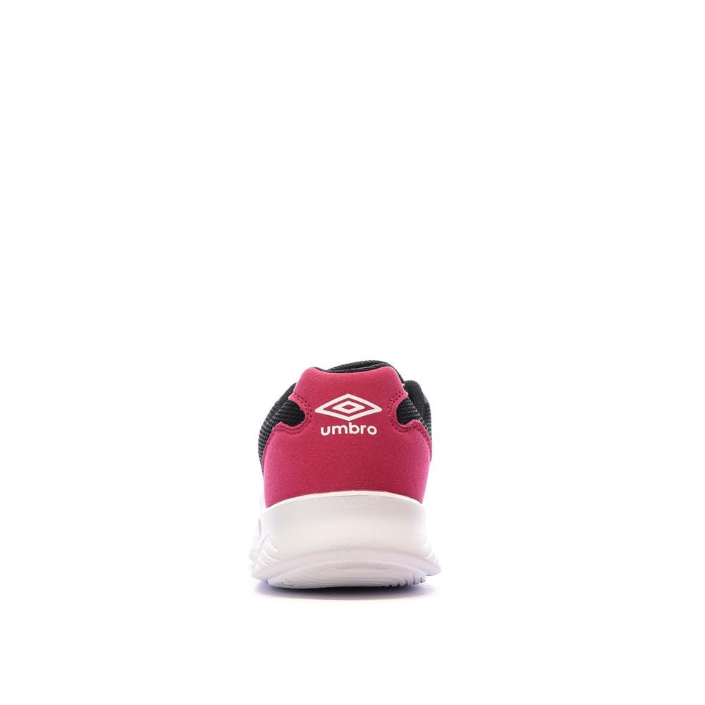 Baskets Noir/Rose Femme Umbro Nateo 3