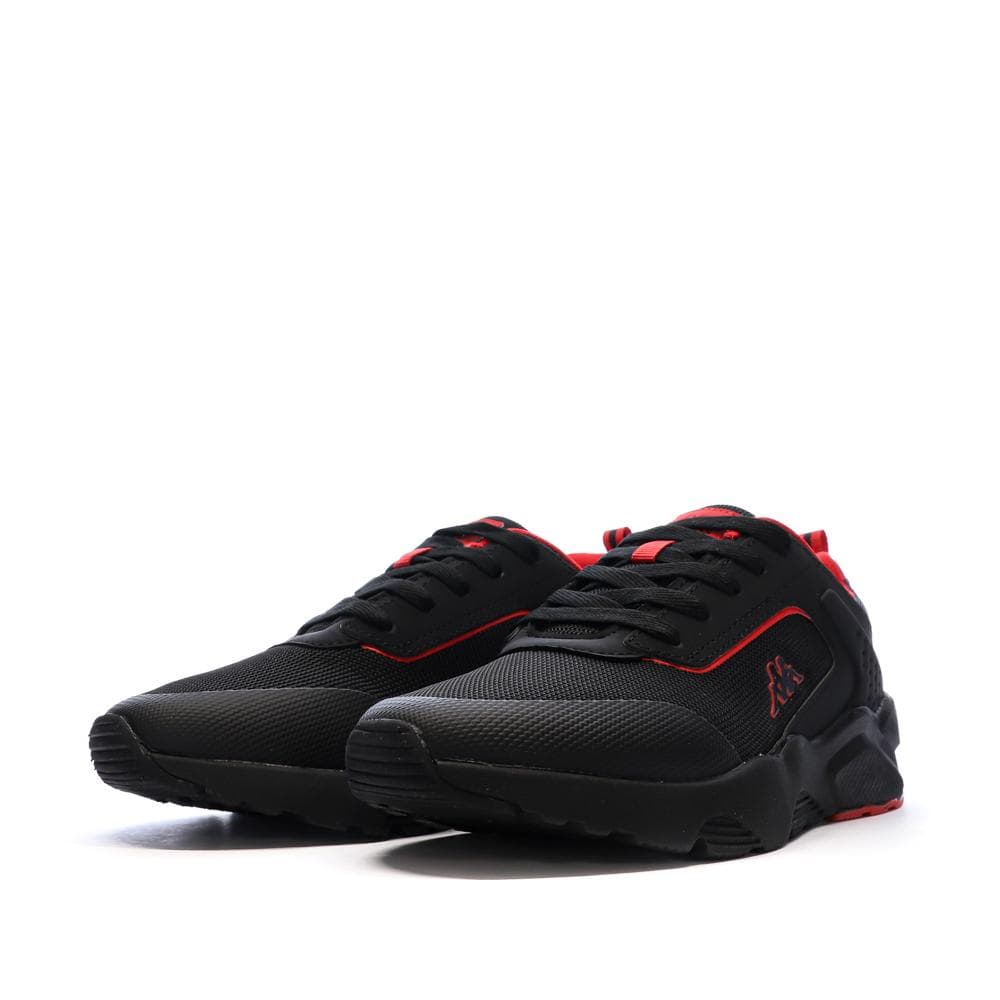 Baskets Noires/Rouges Garçon Kappa Logo Safir 2s 6