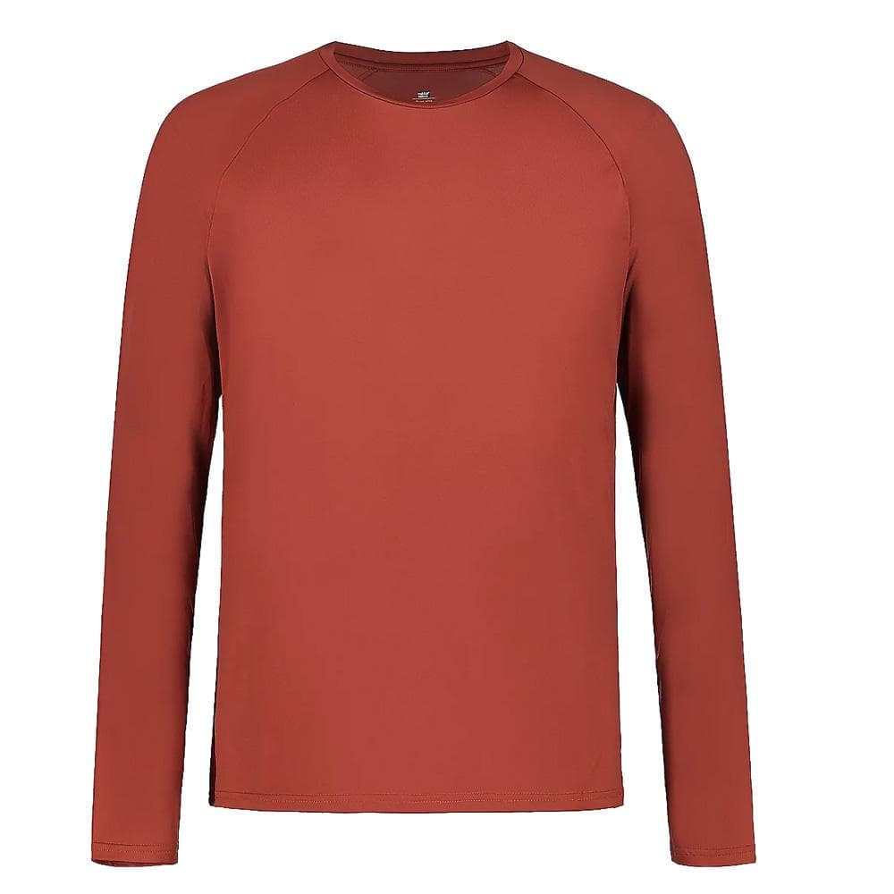 T-Shirt Manches Longues Orange Homme Rukka Muosto 1