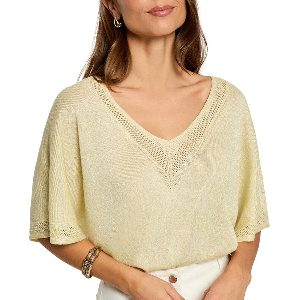 Pull Jaune Femme Morgan MCHRIS 1