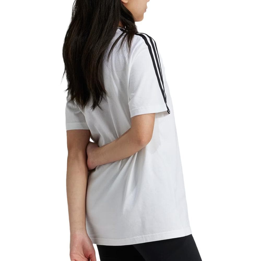 T-Shirt Blanc Femme Adidas IY5018 2