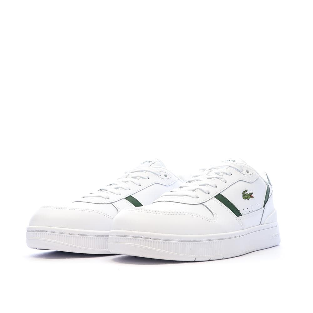 Baskets Blanc/Vert Homme Lacoste T-clip Set 224 6