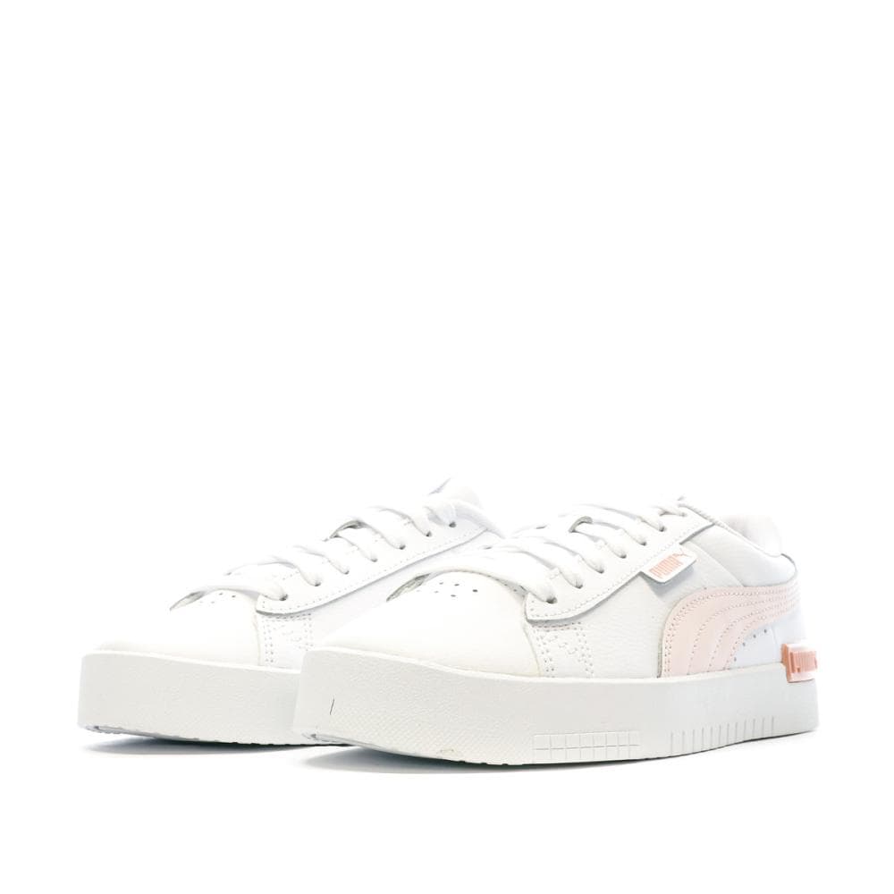 Baskets Blanches/Rose Femme Puma Jada 6