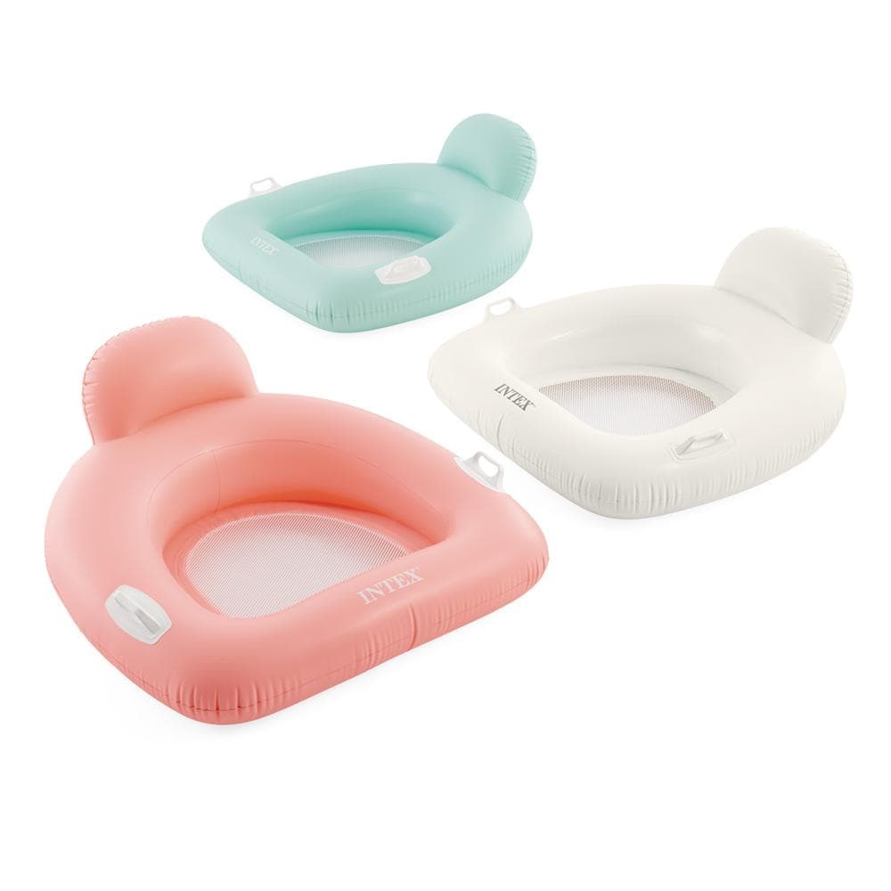 Fauteuil Gonflable Intexl Pis Pastel 1.14x1.07m 2