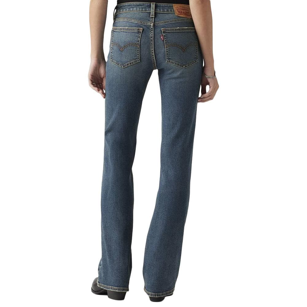 Jean Bleu Foncé Femme Levi's Superlow 2
