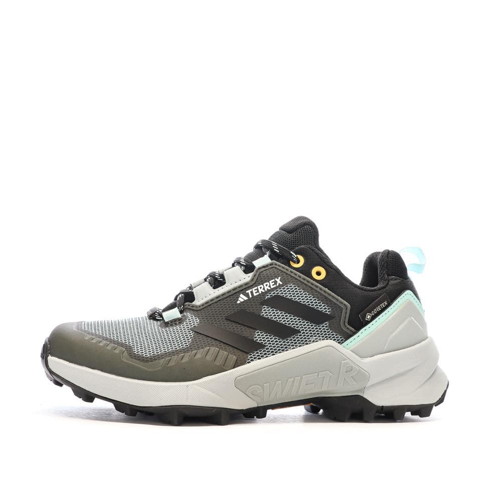 Chaussures de trail Grises Femme Adidas Terrex Swift 1