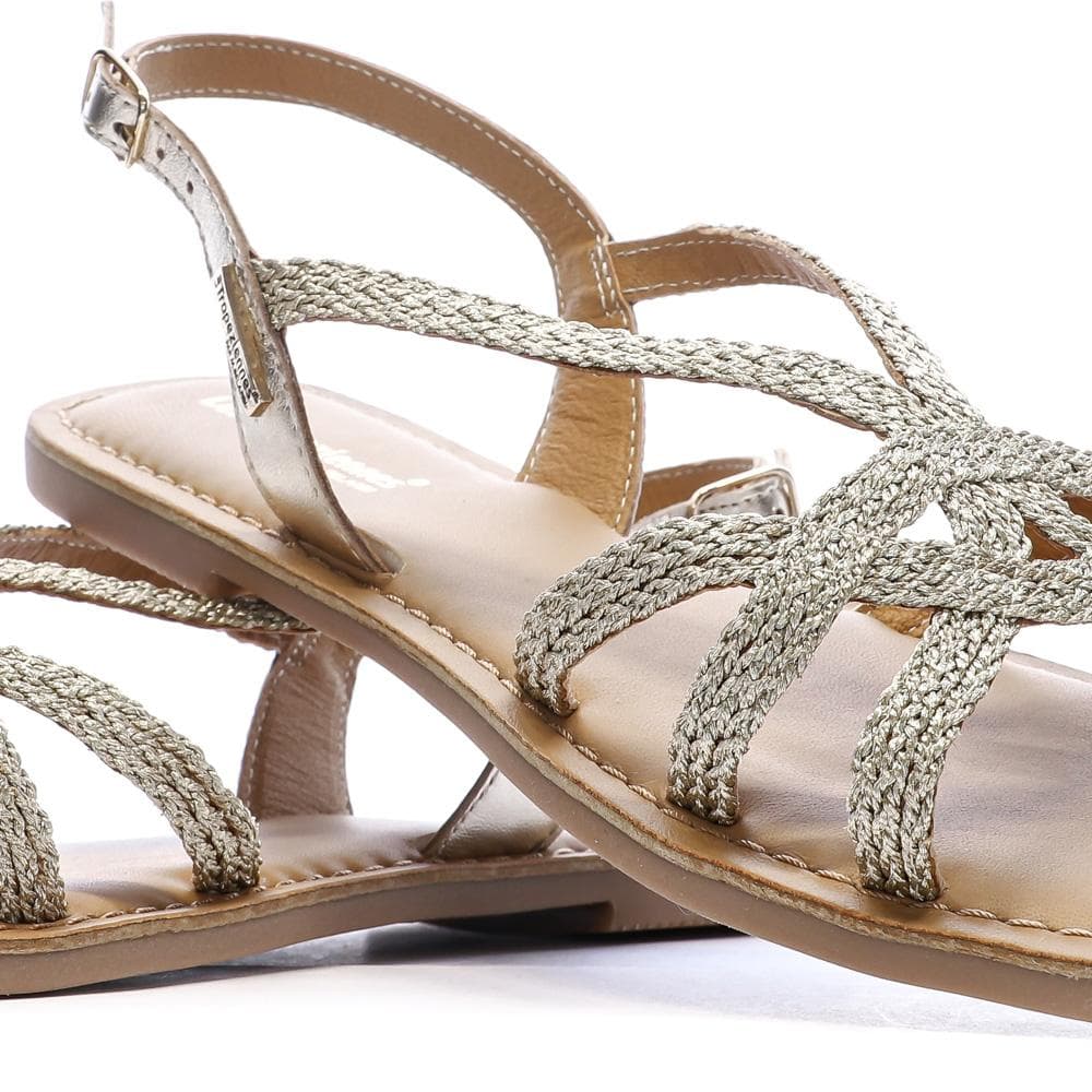 Sandales Dorées Femme Les Tropéziennes Chomy 7