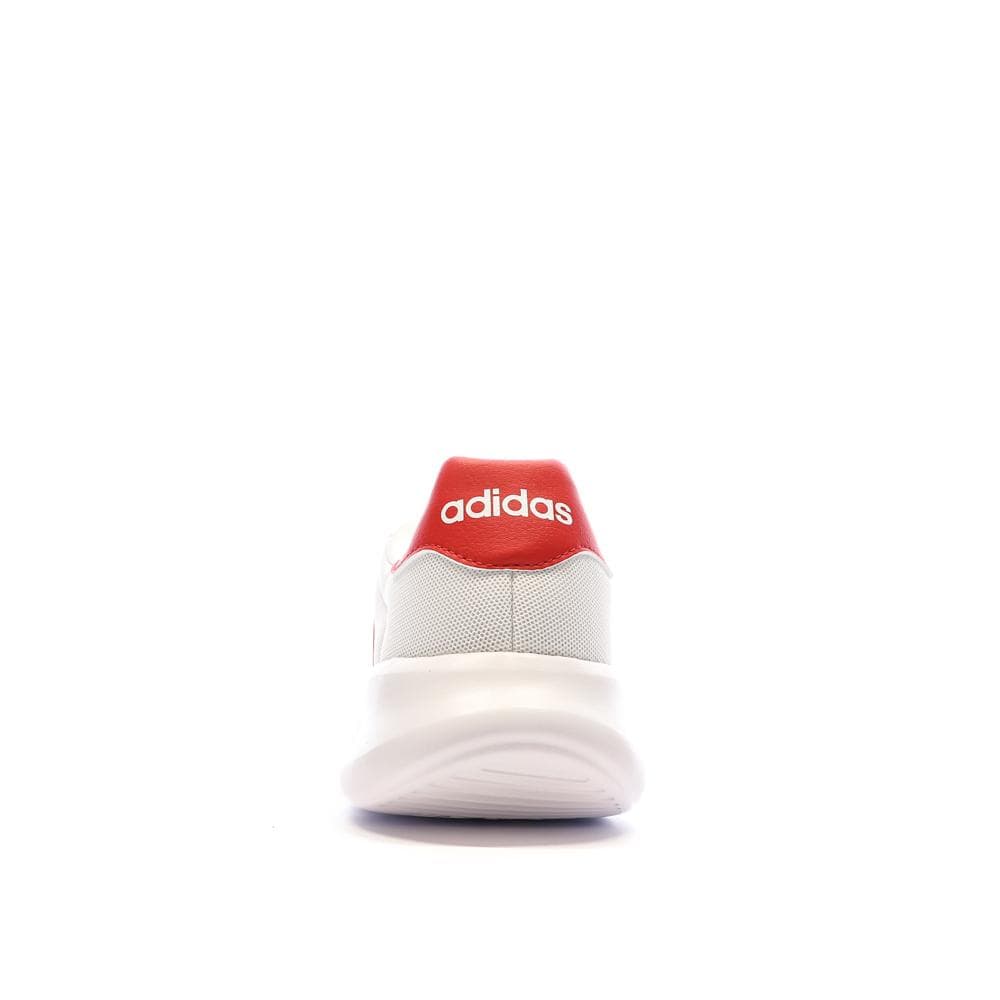 Baskets Blanches/Rouges Homme Adidas Lite Racer 3.0 3