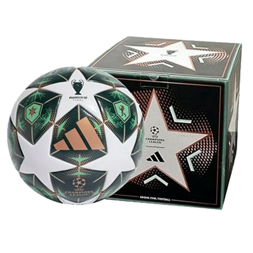 Ballon de Football Vert/Blanc UCL League 24/25 Knockout Stages 2