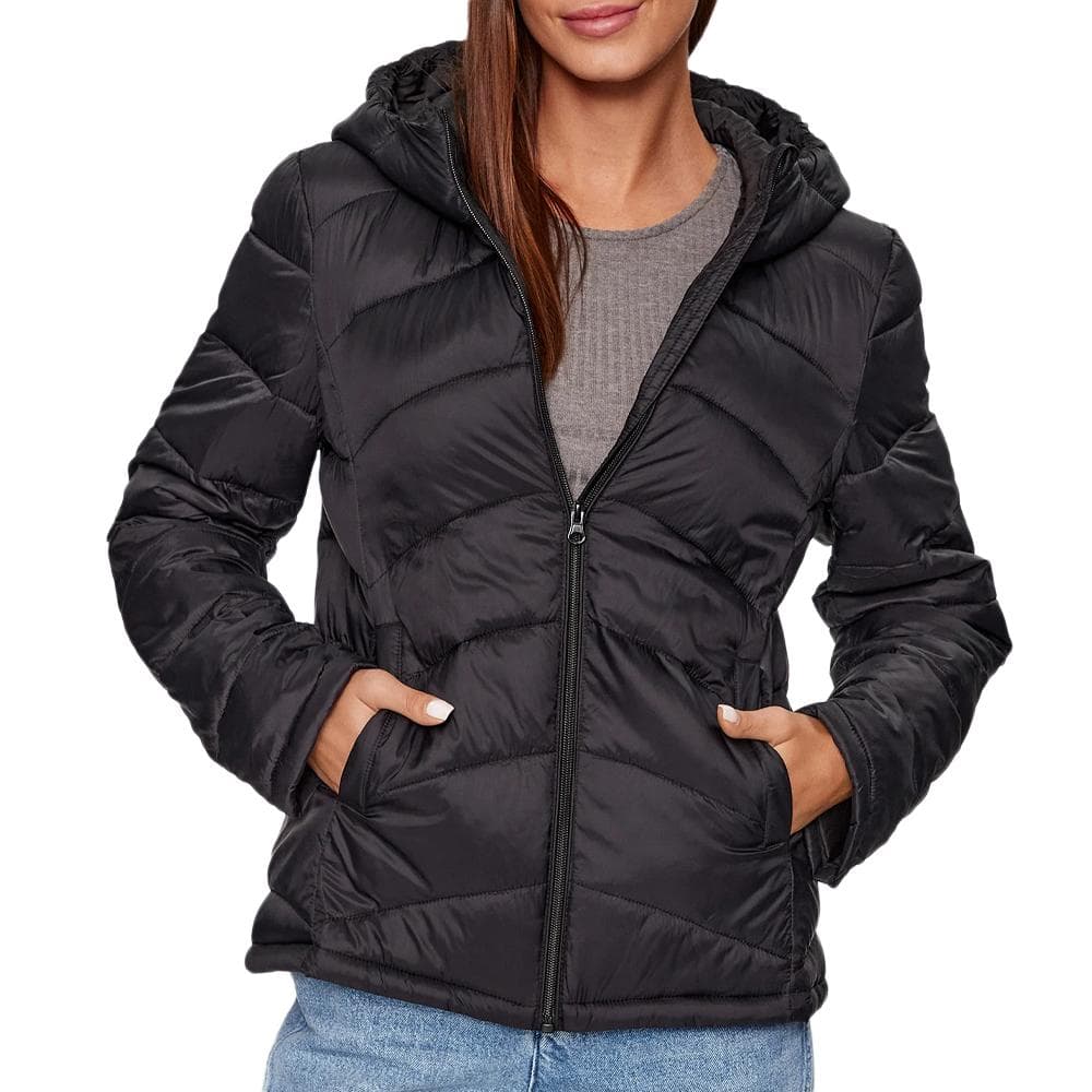 Doudoune Noire Femme Vila Sibiria 609 1
