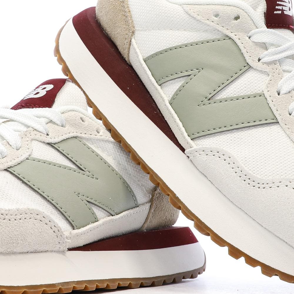 Baskets Beiges/Vertes Femme New Balance 237 7