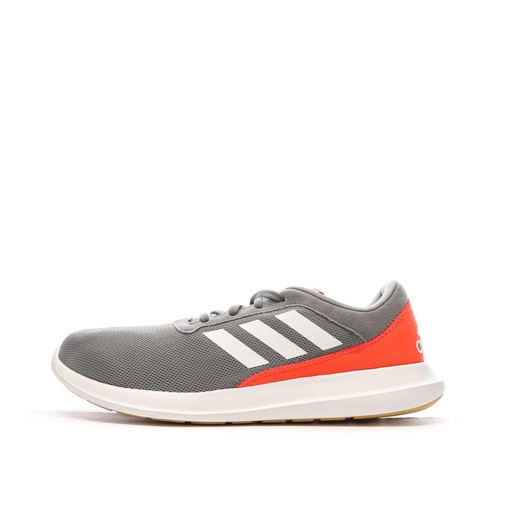 Chaussures de running Grises/Oranges Homme Adidas Coreracer 1