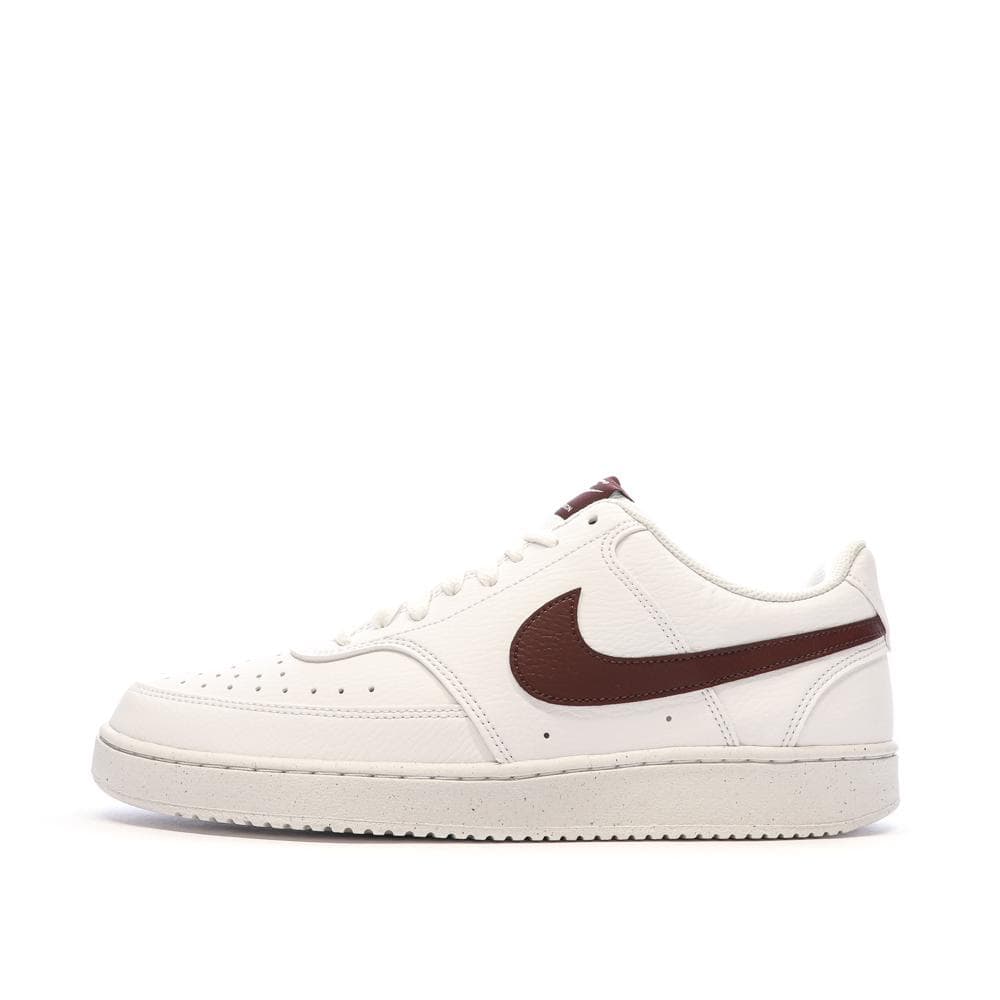 Baskets Blanc/Bordeaux Homme Nike Court Vision Low 1