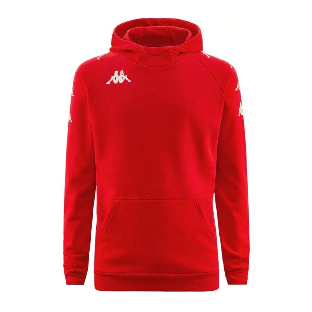 Sweat à Capuche Rouge Homme Kappa Diano 1