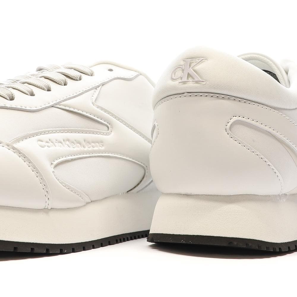Baskets Blanches Homme Calvin Klein Jeans Retro Runner 7