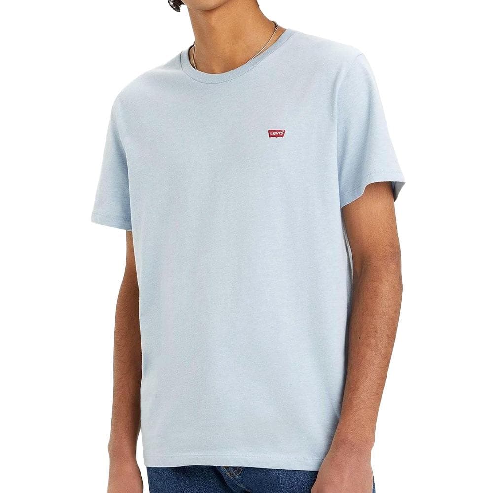 T-shirt Bleu Chiné Homme Levi's Original 1