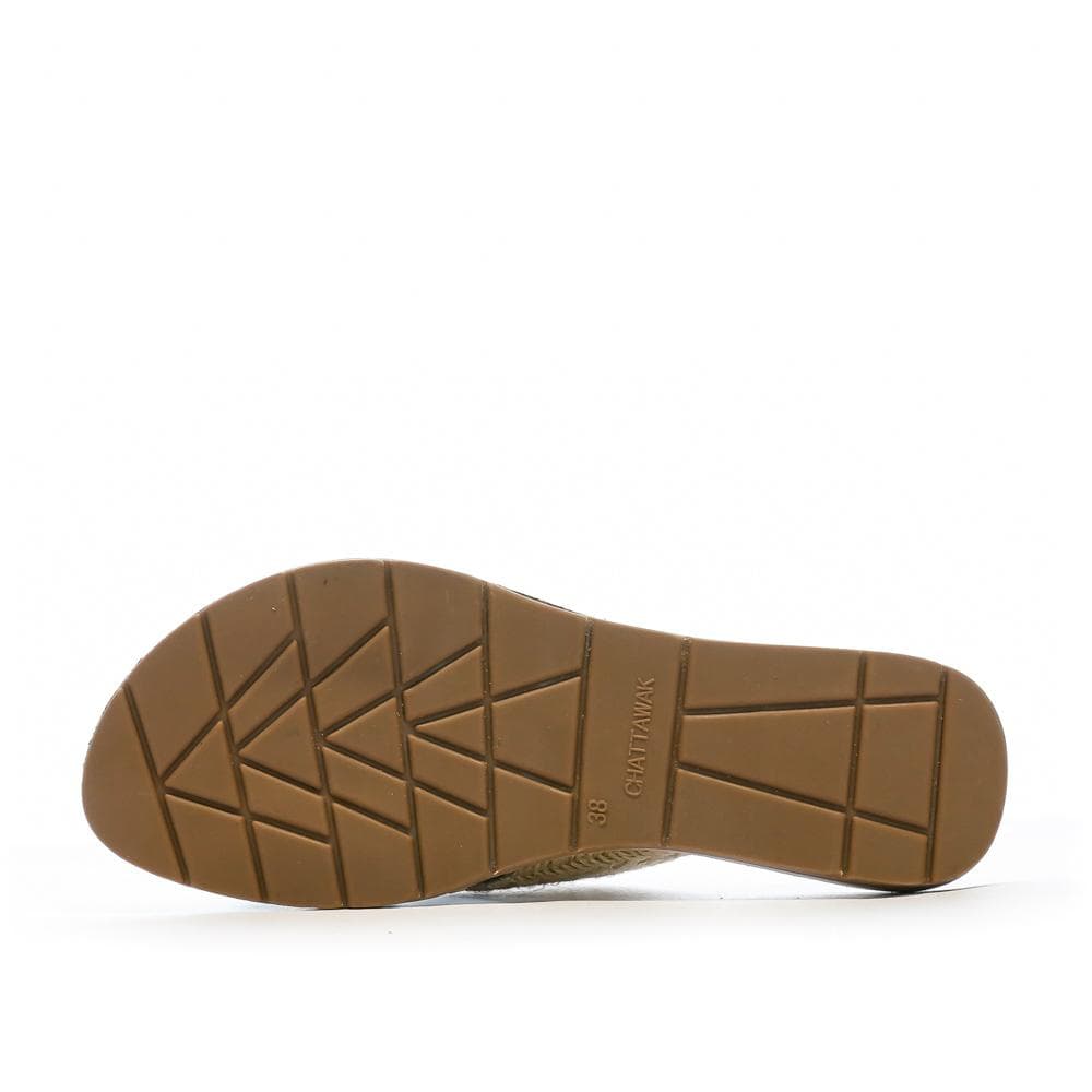 Claquettes Croisées Noires Femme Chattawak Brana 5