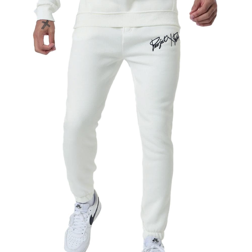 Jogging Blanc Homme Project X Paris Basic 1