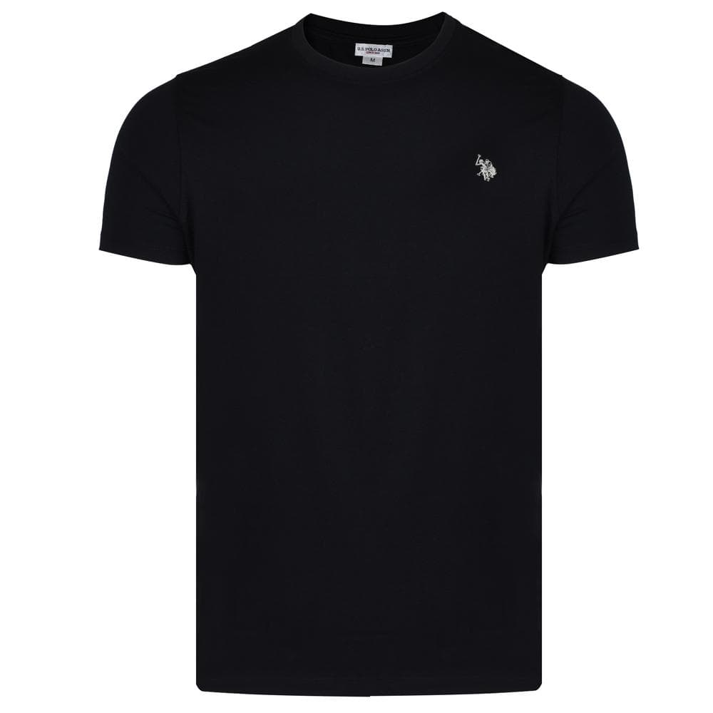 T-Shirt Noir Homme US Polo ASSN CICK 1