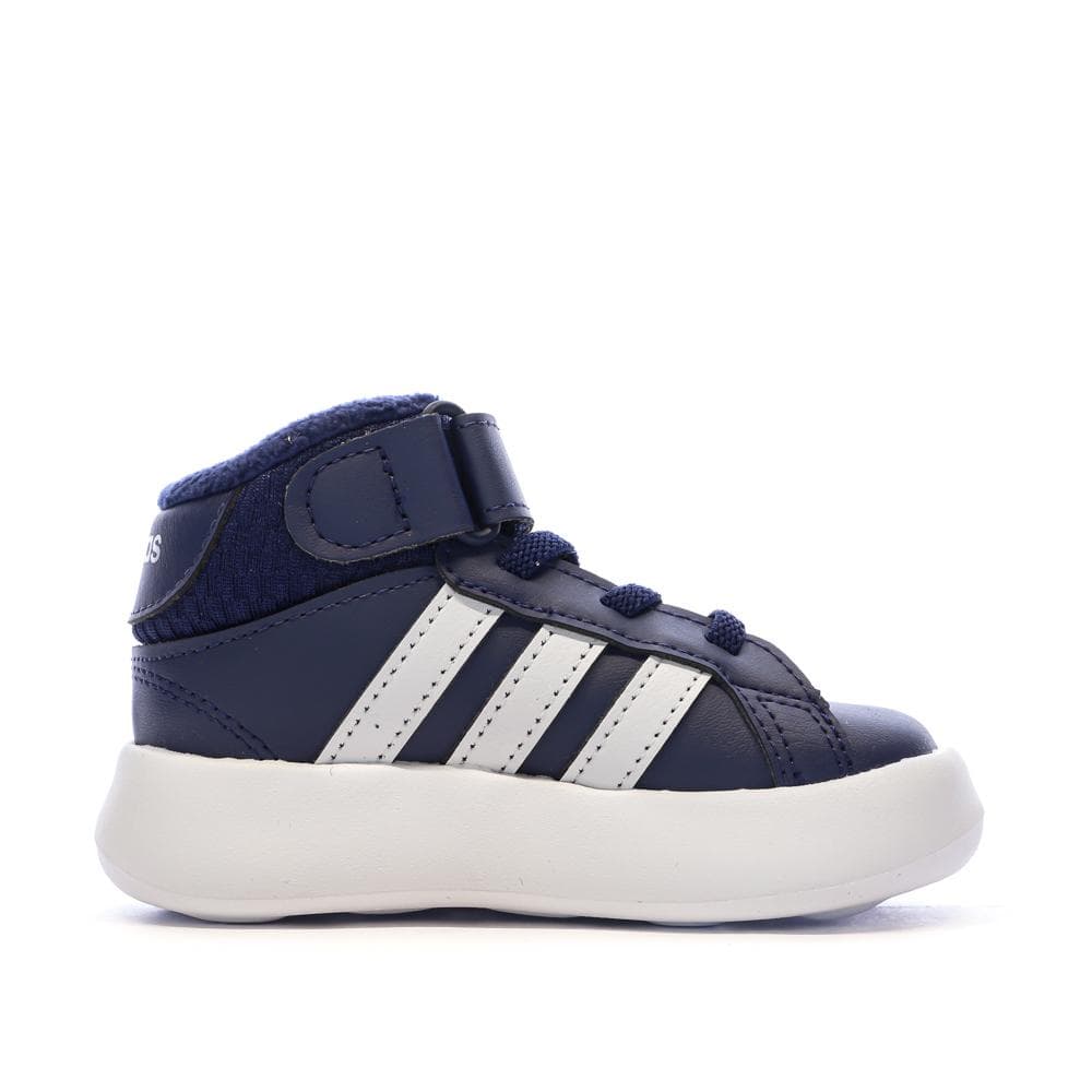 Baskets Marines Garçon Adidas Grand Court Mid 2