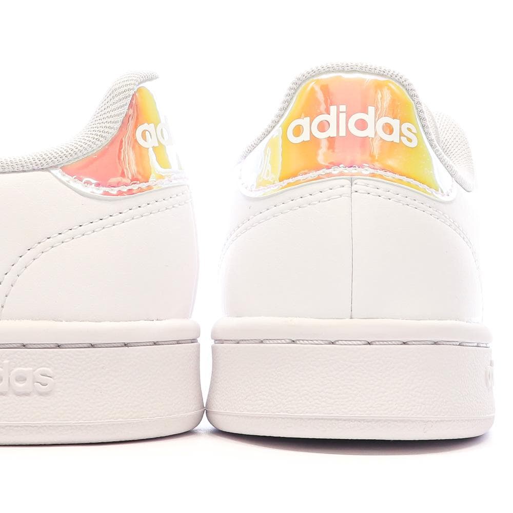 Baskets Blanc/Rose Femme Adidas Advantage IF6116 7