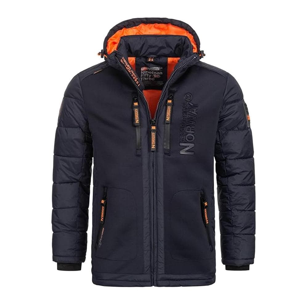 Doudoune Marine/Noire Homme Geographical Norway Beachwood WR813H 1