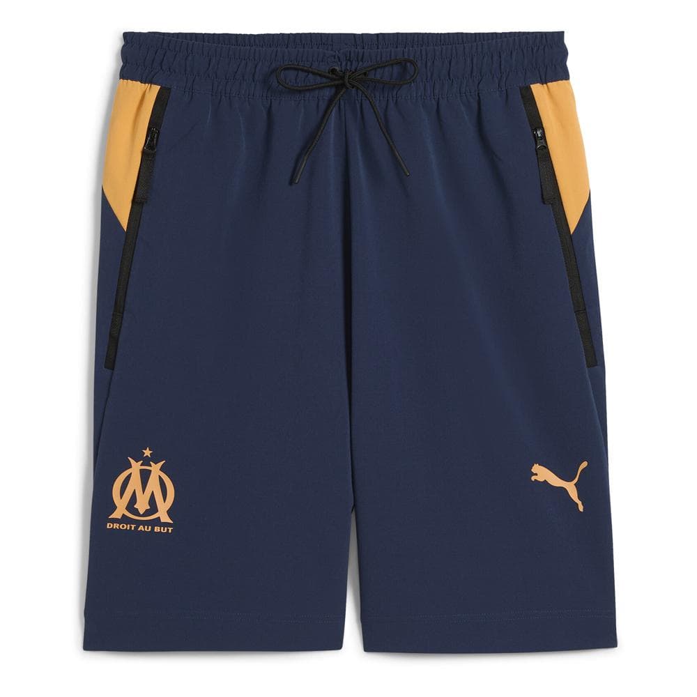 OM Short Marine/Orange Homme Puma 2024/2025 1
