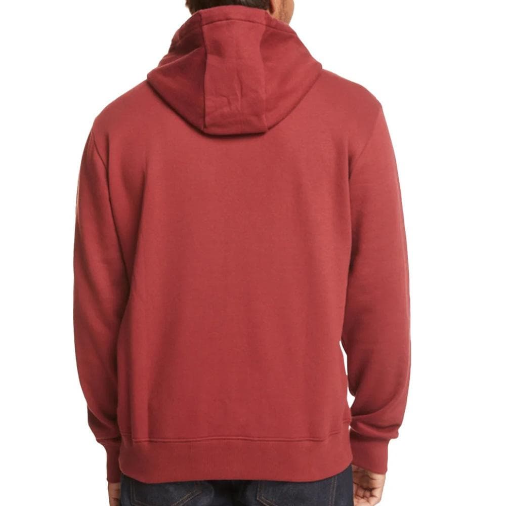 Sweat Rouge Homme Quiksilver Circletrimhood 2