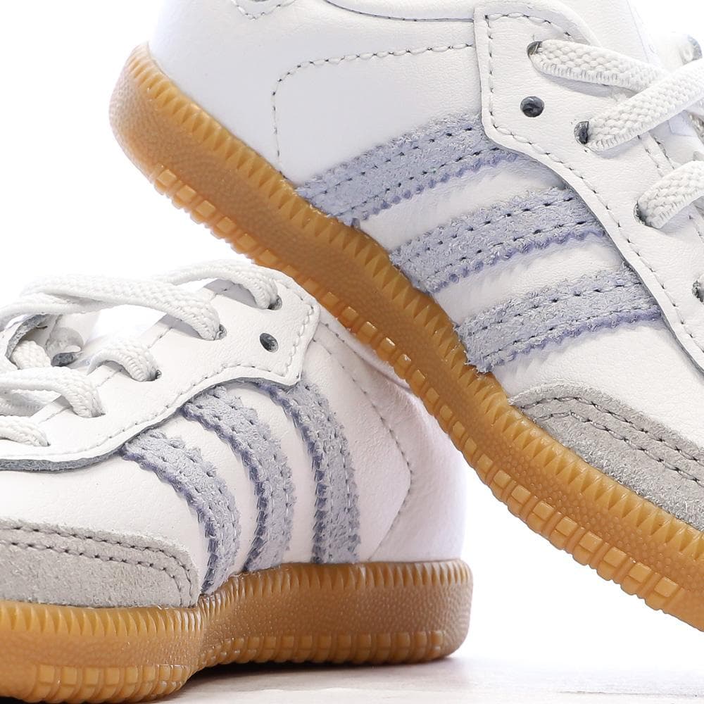 Baskets Grise/Blanches Bébé Adidas Samba Og 7