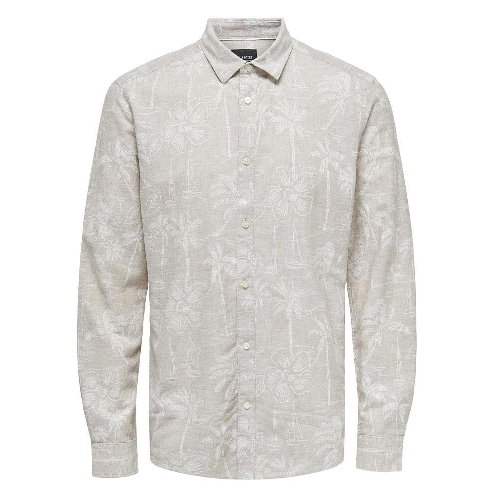 Chemise Grise Homme Only & Sons Caiden 1