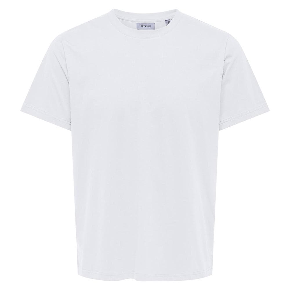 T-shirt Blanc Homme Only & Sons Jeff 1
