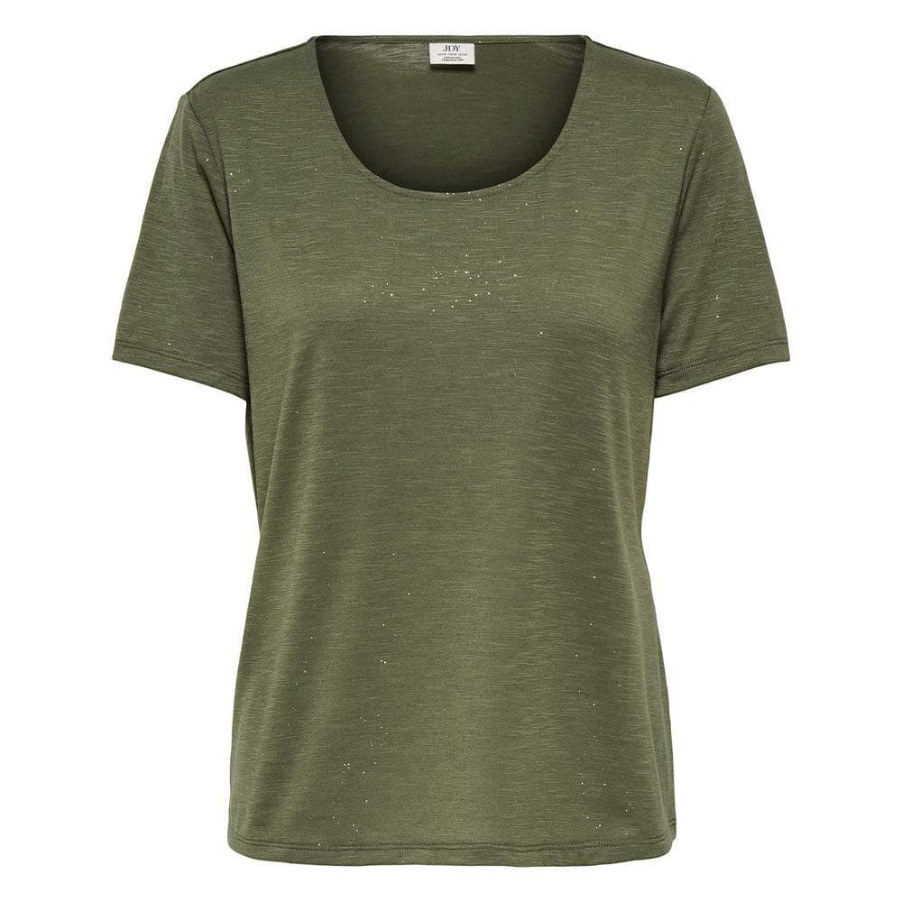 T-Shirt Kaki Foncé/Doré Femme JDY Dalila 1