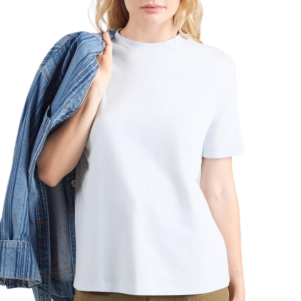 T-Shirt Bleu clair Femme Calvin Klein Jeans Classics 1