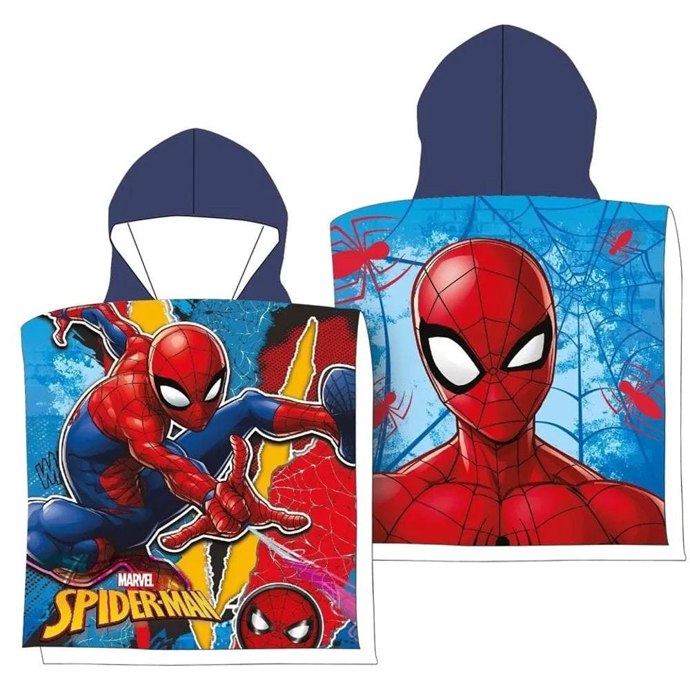 Poncho Bleu/Jaune Sport Zone Spiderman 1