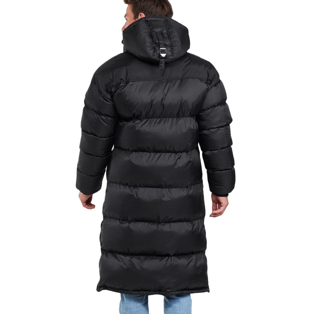 Doudoune Noire Homme Schott Extra Longue 2