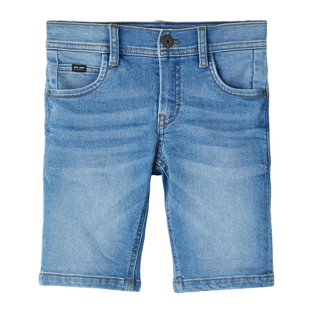 Short en Jean Bleu Clair Garçon Name it Sofus 1