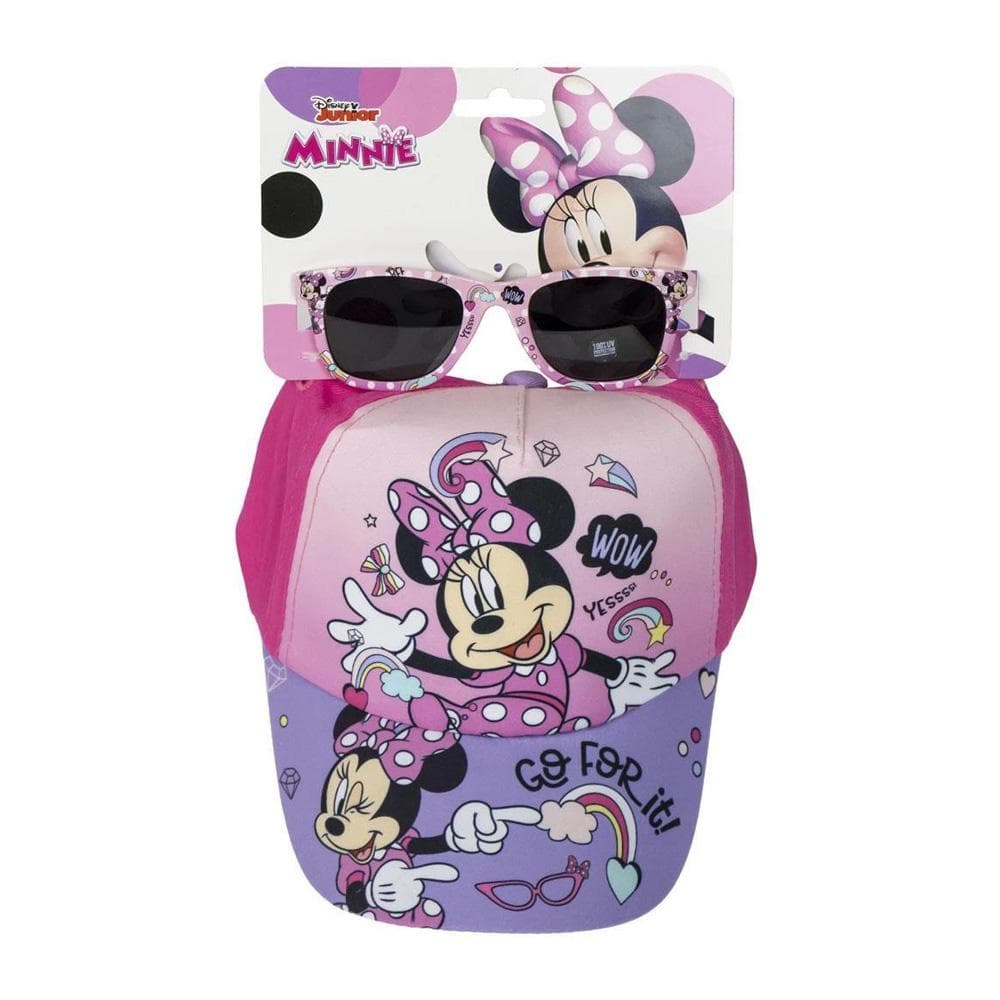 Kit Casquette + Lunette de Soleil Rose Enfant Sport Zone Minnie 1