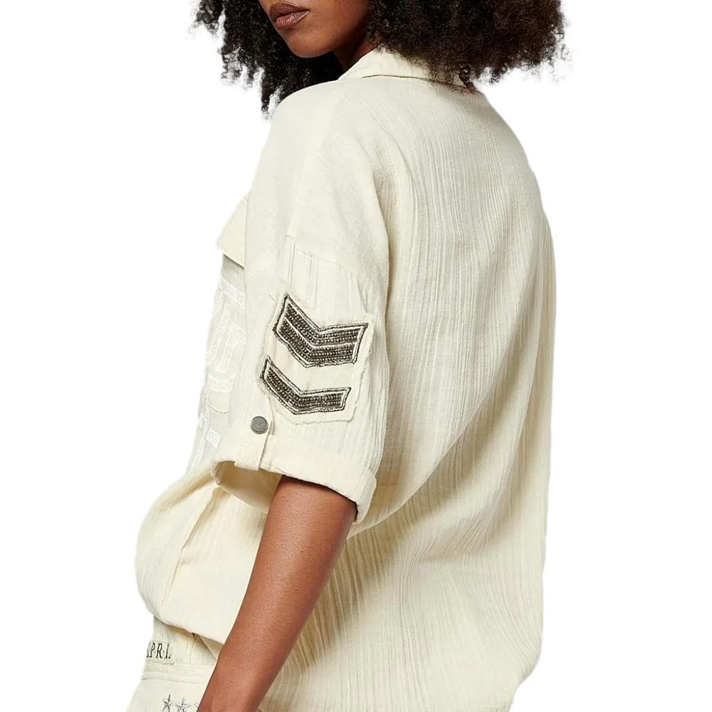 Chemise Ecru Femme Kaporal SLOW 2