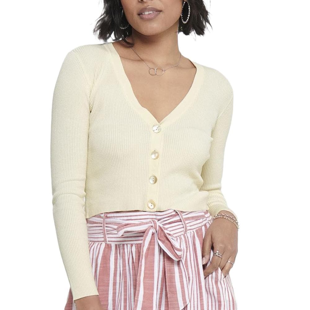 Gilet Écru Femme JDY Donnel 1