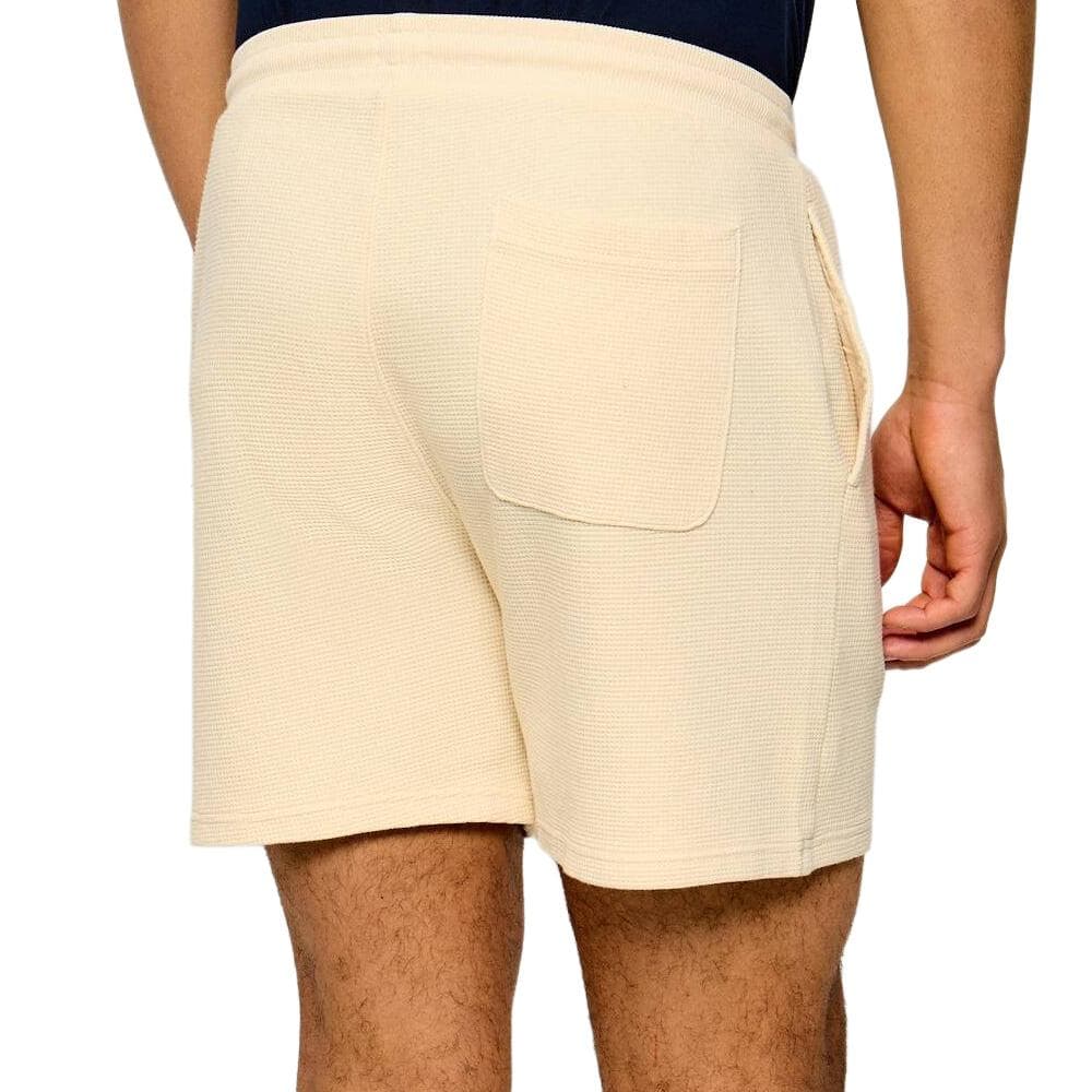 Short Beige Homme Tommy Hilfiger Washed Waffle 2